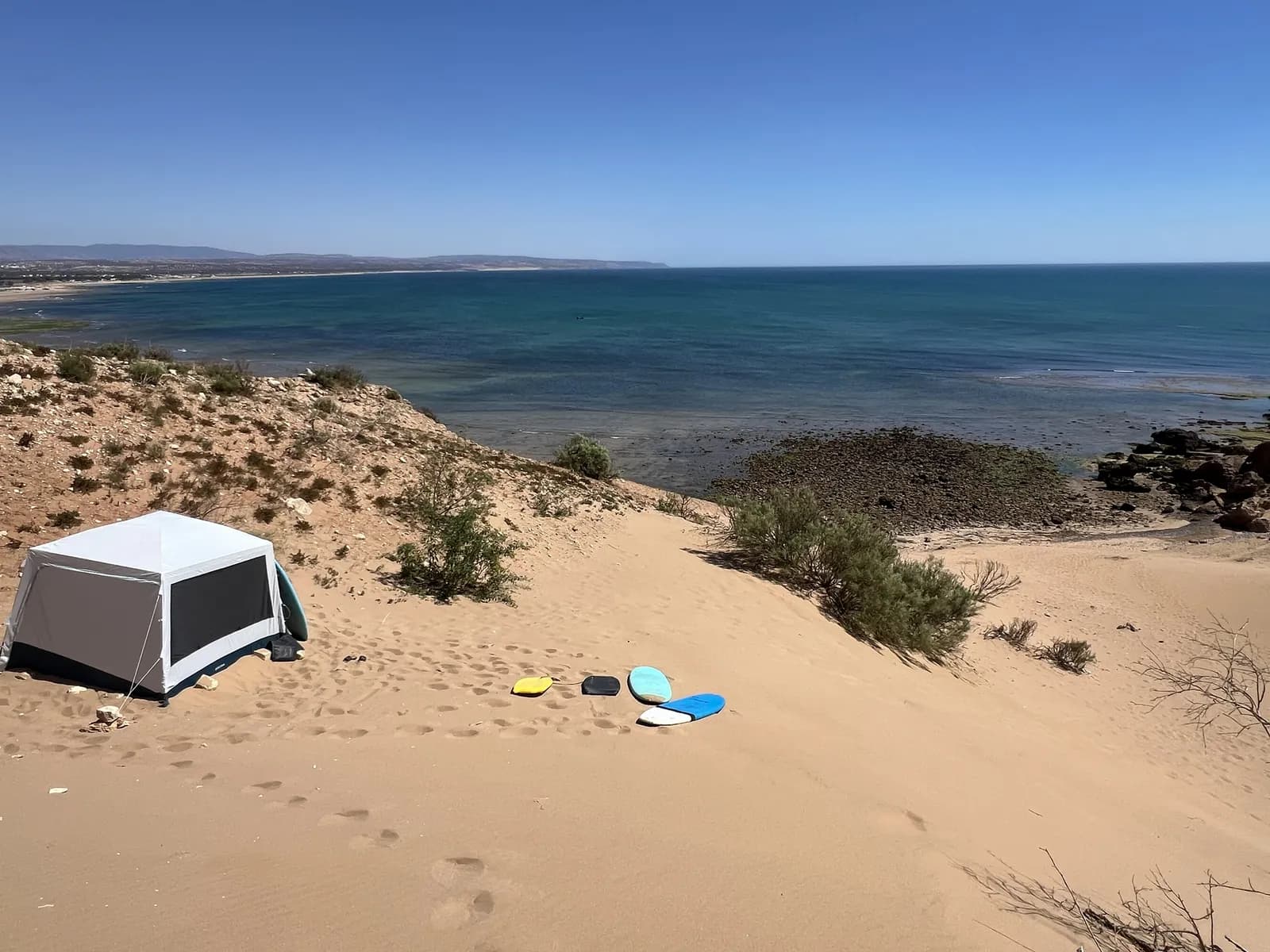 Les dunes d'Ouassane près de Sidi Kaouki